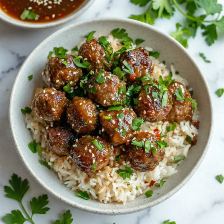 Easy Meatballs and Rice Bowl Recipe (Ready in 30 Minutes!)